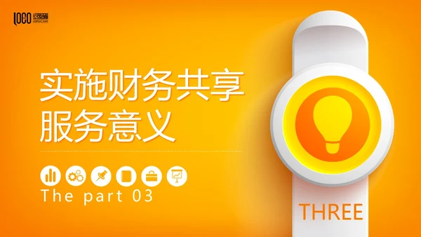 桔色微立体财务共享服务培训课件PPT财务知识培训