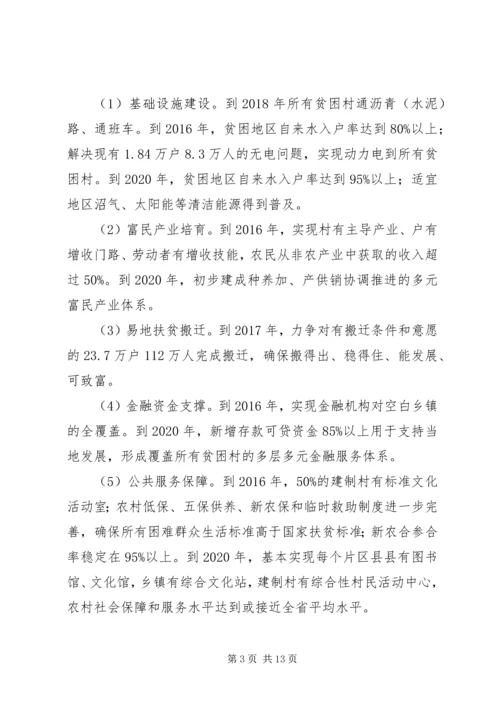 关于深入实施“1236”扶贫攻坚行动的意见.docx