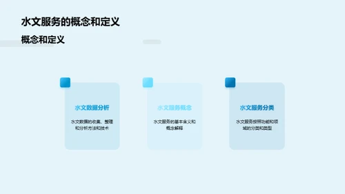 探索水文服务的未来