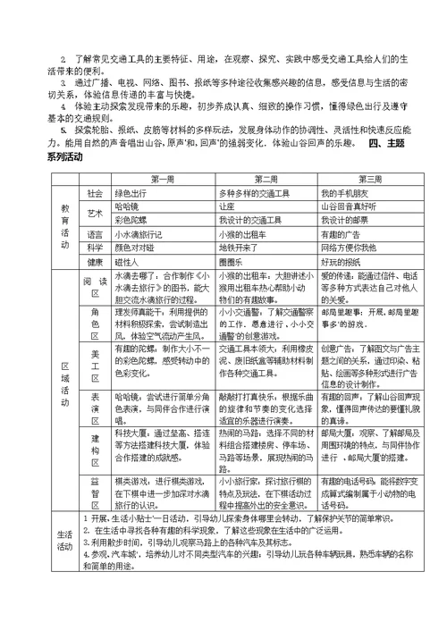 大班主题课程《身边的科学》主题活动方案