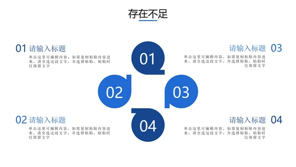 精品蓝商务城市俯瞰实景PPT模板
