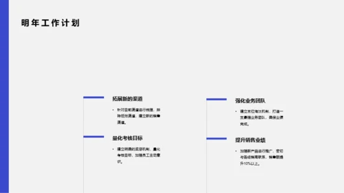 紫色商务客服部年度总结工作计划PP案例