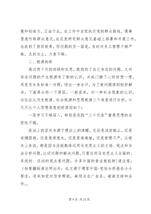 党员党性分析报告11_1.docx