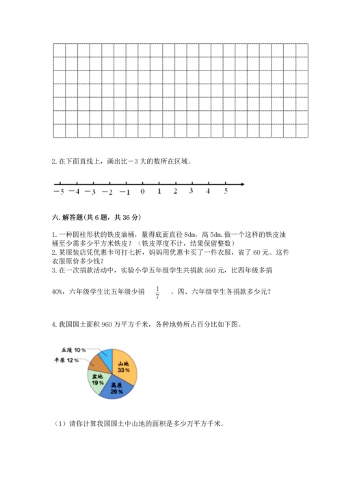 六年级下册数学《期末测试卷》附答案【培优a卷】.docx