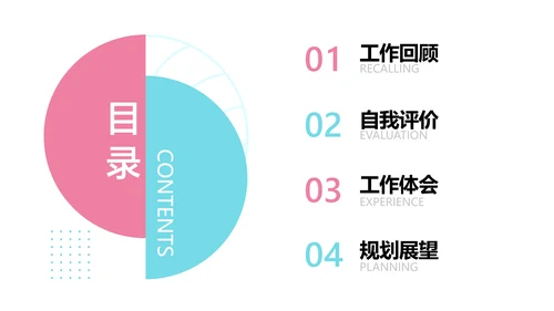 白色简约风新运营转正答辩述职汇报