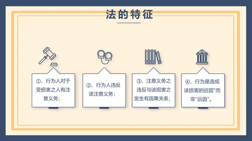 蓝色法律新规知识讲座培训宣传PPT