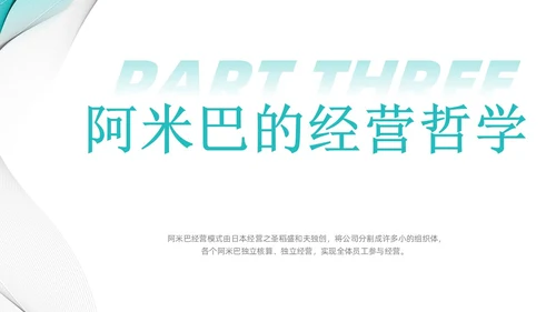 简约风阿米巴经营课件PPT模板