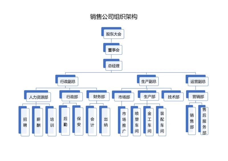 销售公司组织架构.docx