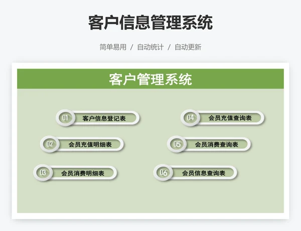 客户信息管理系统