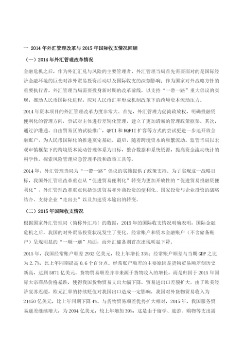 外汇管理年度报告.docx