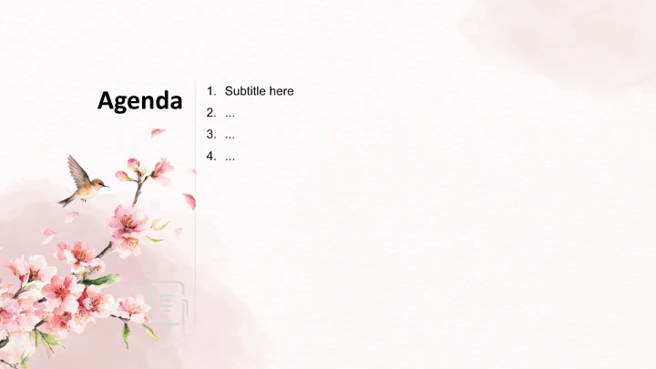 二十四节气春分PPT主题