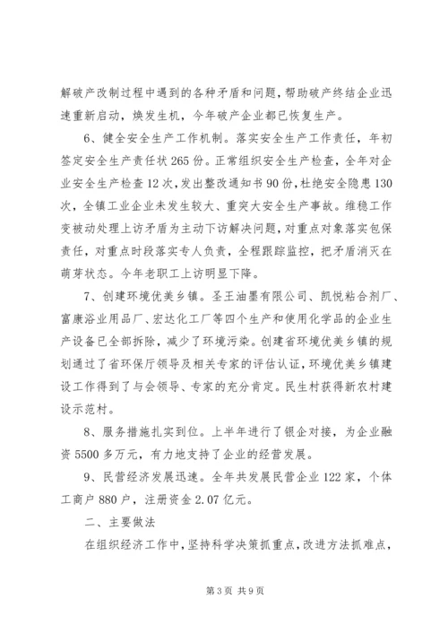乡镇年度工业经济工作总结及工作计划.docx