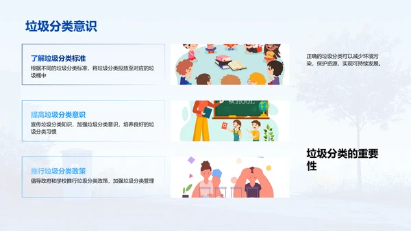环保活动实践报告PPT模板