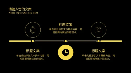 高级黑金工作总结汇报PPT模板