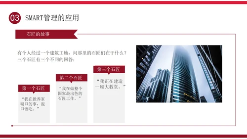 简约大气企业培训目标管理之smart原则PPT模板