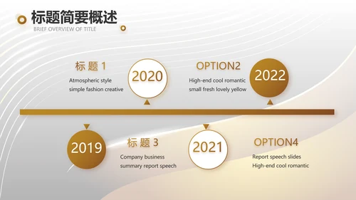 金色大气商业融资计划书PPT