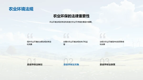 走向绿色农业