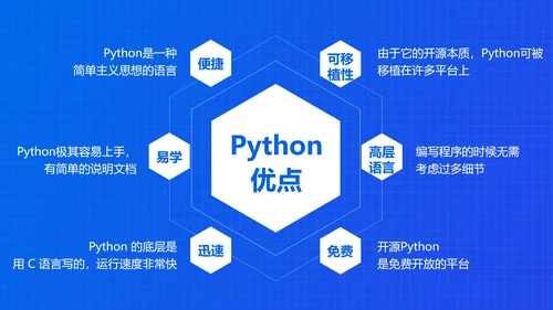 科技风蓝色互联网编程教学课件PPT