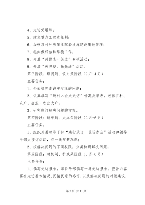 全镇进村入企指导意见.docx