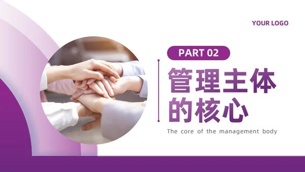 紫色微粒体如何经营企业管理员工培训PPT模板
