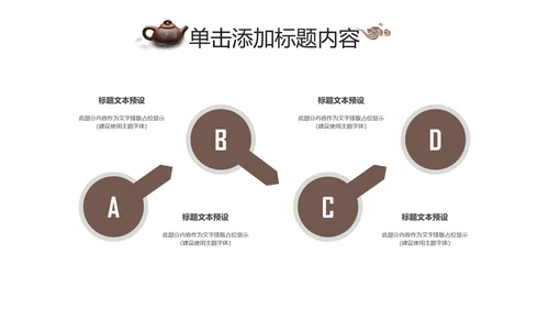 中国风茶文化茶叶产品介绍PPT模板