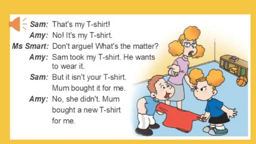 Module 4 Unit 1 Mum bought a new T-shirt for me 课件