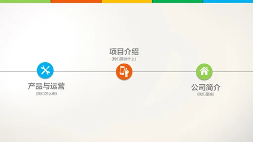 彩色个人年终总结汇报新年计划模板