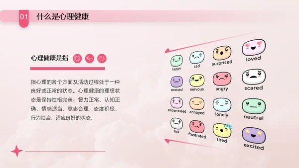 与心灵相约与健康同行通用PPT模板