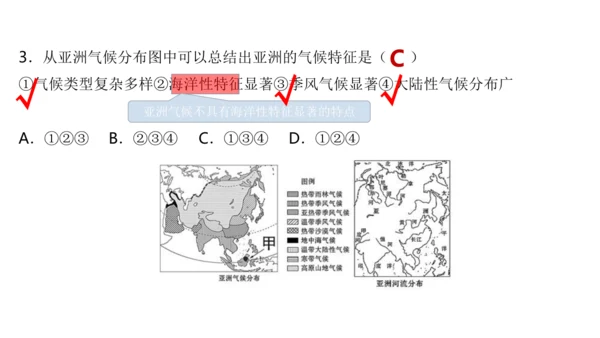 第六章 我们生活的大洲—亚洲（串讲课件59张）-七年级地理下学期期末考点大串讲（人教版）
