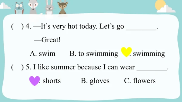 Module4Unit 2 My favourite season is spring. 课件(共4