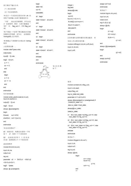 FPGA期末考试题目.docx