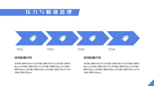 职业培训压力与情绪管理通用PPT模板