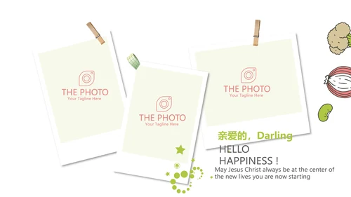 绿色手绘果蔬饮食与健康动态PPT