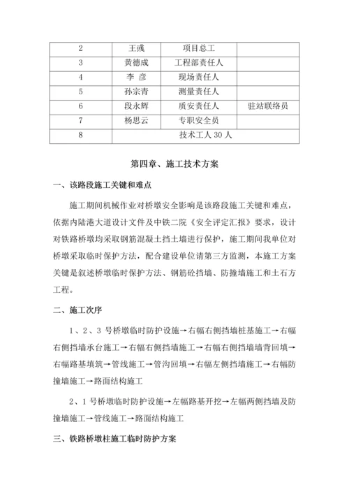 下穿以拉村铁路桥安全专项综合项目施工专项方案.docx