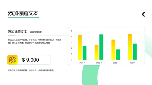 绿色简约风企业培训PPT演示模板
