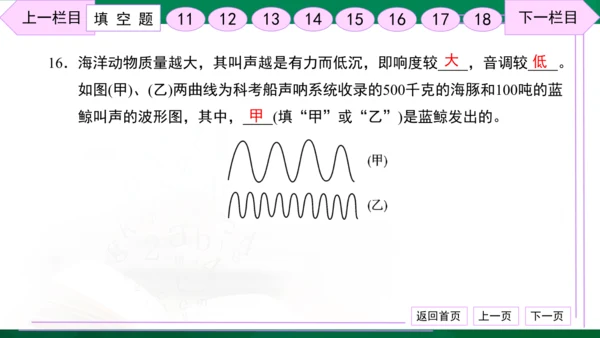 初中物理 八年级上册 月考检测卷（一） 习题课件（30张PPT）