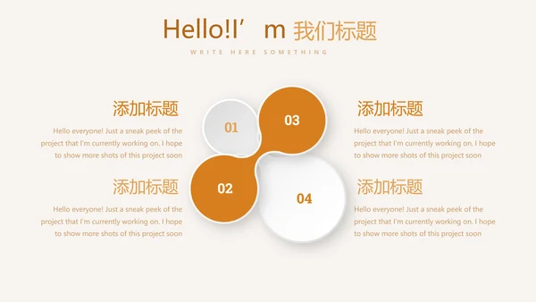 手绘面包年年终总结动态PPT