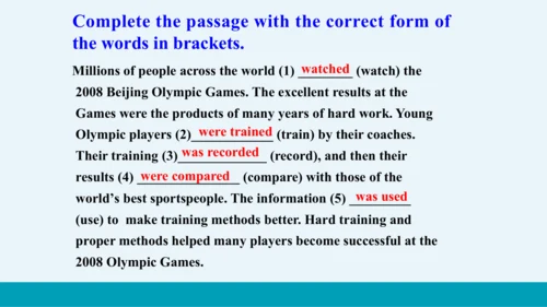【轻松备课】外研版初中英语九年级上Module 8 Unit 3教学课件