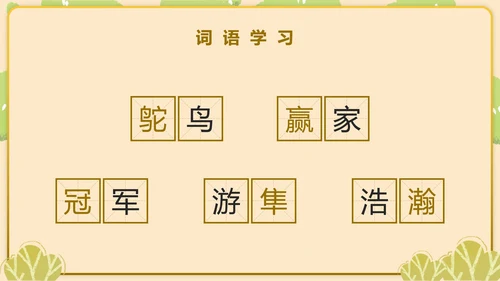 部编版五年级上第七课什么比烈豹的速度更快PPT模板
