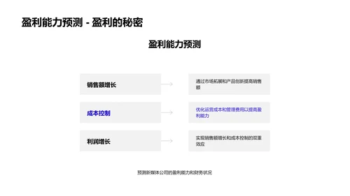 新媒体发展融资PPT模板