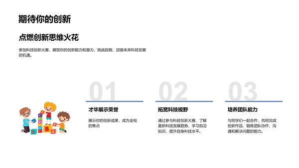 科技创新大赛解析PPT模板