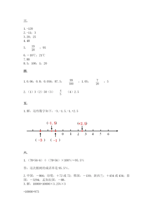 最新北师大版小升初数学模拟试卷精品【易错题】.docx