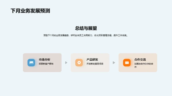 业务月度回顾与策略