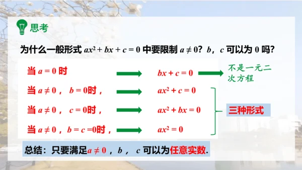 人教版数学九年级上册21.1 一元二次方程课件（共24张PPT）