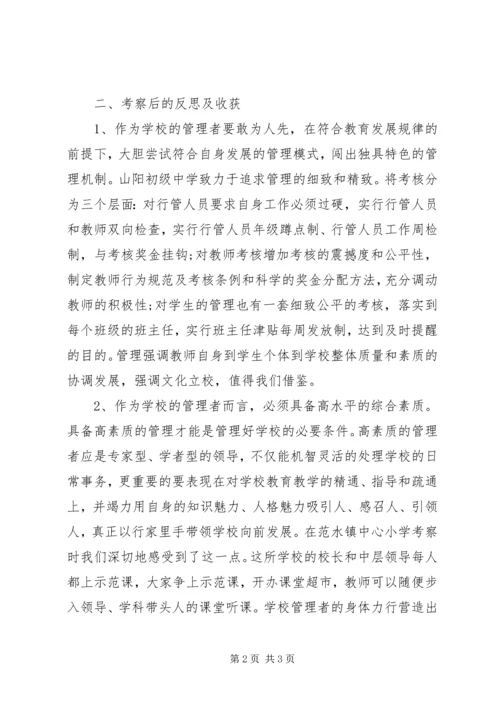 小学教师代表外出学习考察报告.docx