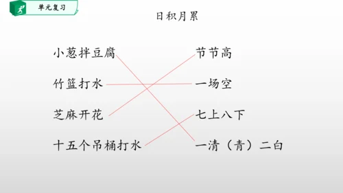 部编一年级语文下册第五单元知识清单