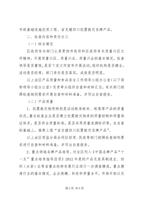 质量兴市督查方案.docx