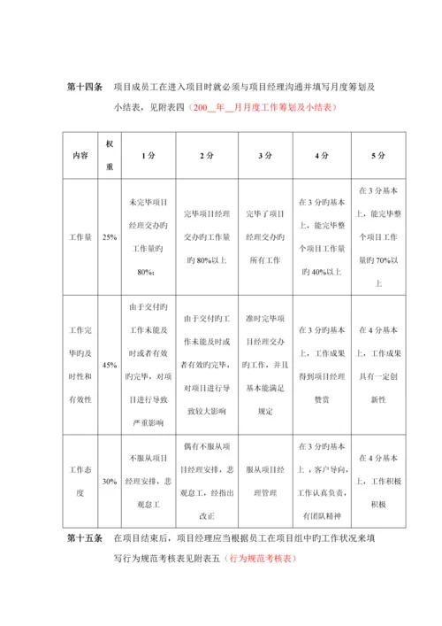 咨询公司绩效考评新版制度.docx