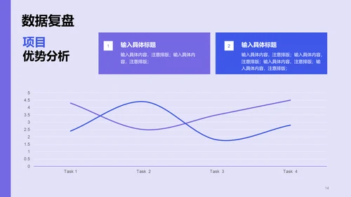 紫色运营策划工作计划企业复工PPT