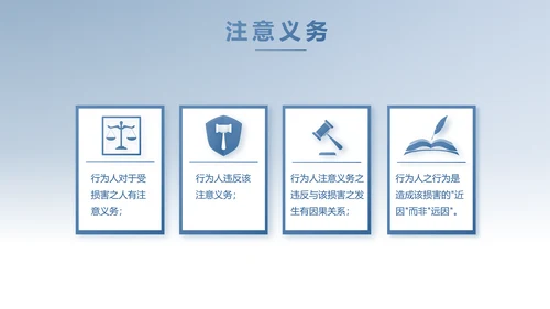 蓝色中国风法律讲座动态PPT模板